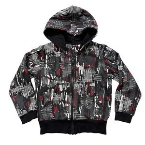 ⭐️ 5 for $25 Stylish Kids Hoodie Black Grey Burgundy Red 110 cm 4-5 Years